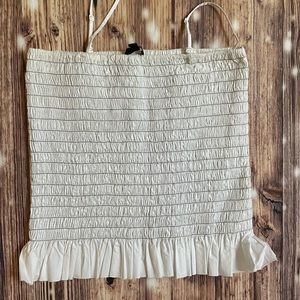 Smocked tube top NWOT
